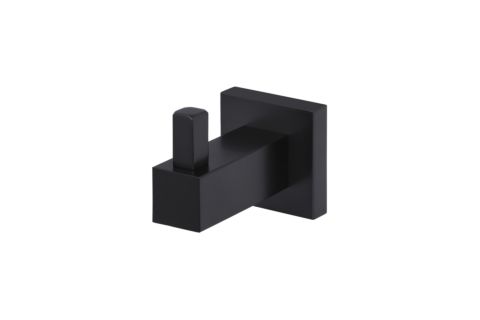 matt black robe hook