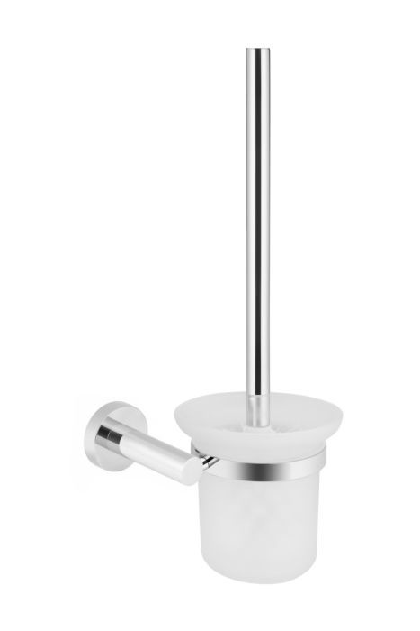 chrome toilet brush